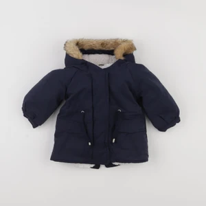 Vertbaudet - manteau bleu - 9 mois