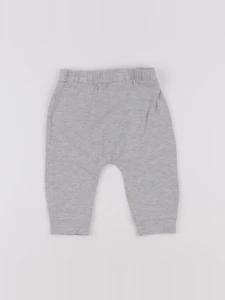Vertbaudet - legging gris - 9 mois