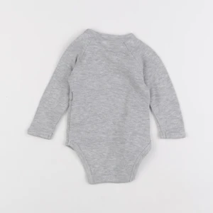 Vertbaudet - body gris - 6 mois