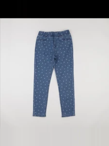 Vertbaudet - jegging bleu - 10 ans