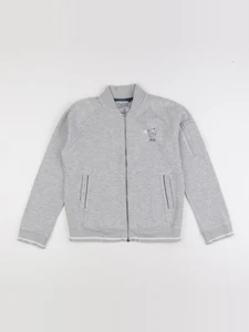 IKKS - sweat imprimé au dos gris - 12 ans