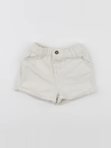 Vertbaudet - short beige - 24 mois