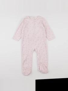 Vertbaudet - pyjama velours rose - 2 ans