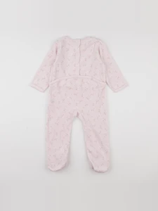 Vertbaudet - pyjama velours rose - 2 ans
