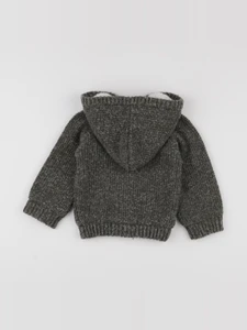 Vertbaudet - gilet vert - 18 mois
