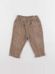Boutchou - pantalon marron - 12 mois