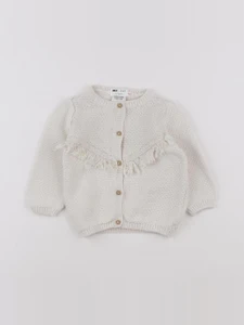 Tape à l'oeil - gilet blanc - 12 mois