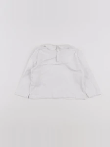 Petit Bateau - tee-shirt blanc - 18 mois