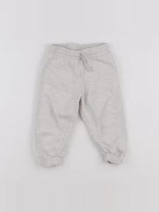 H&M - jogging gris - 9/12 mois