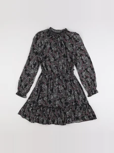 IKKS - robe noir - 10 ans