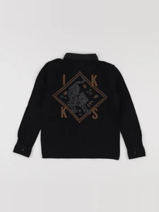 IKKS - polo imprimé au dos noir - 5 ans