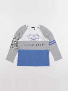 IKKS - tee-shirt blanc - 5 ans