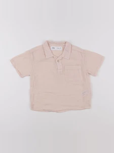 Zara - chemise rose - 18 mois