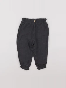 H&M - pantalon gris - 9/12 mois