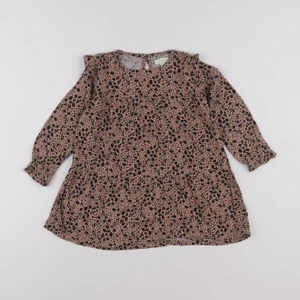 Vertbaudet - robe marron - 3 ans