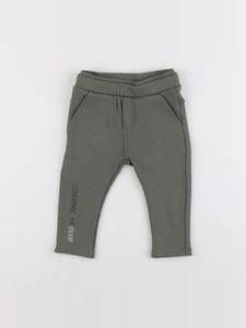IKKS - pantalon doublé vert - 12 mois