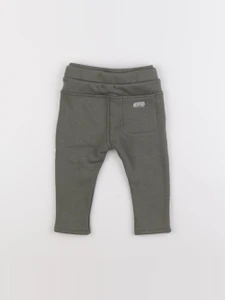 IKKS - pantalon doublé vert - 12 mois