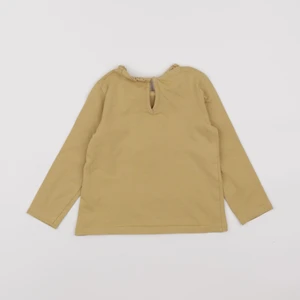 Vertbaudet - tee-shirt jaune - 2 ans