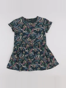 Vertbaudet - robe vert - 8 ans