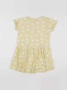 Vertbaudet - robe jaune - 8 ans