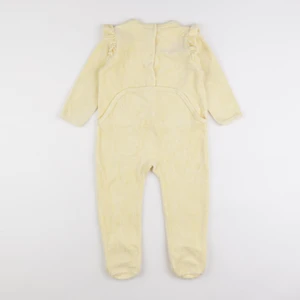 Vertbaudet - pyjama velours jaune - 3 ans