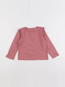 Vertbaudet - tee-shirt rose - 24 mois