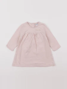 Vertbaudet - robe rose - 9 mois