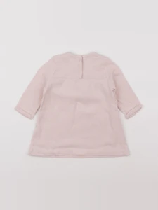 Vertbaudet - robe rose - 9 mois