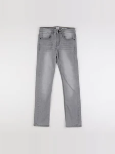 IKKS - jean gris - 10 ans