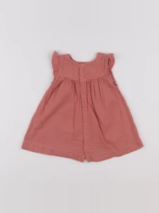 Petit Bateau - robe rose - 6 mois