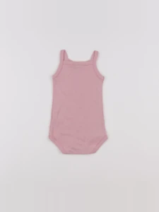 Petit Bateau - body rose - 6 mois