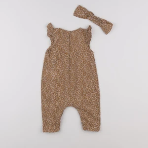 Vertbaudet - ensemble marron - 6 mois