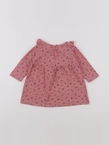 H&M - robe rose - 6 mois