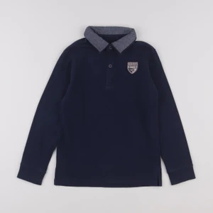 Vertbaudet - polo bleu - 8 ans