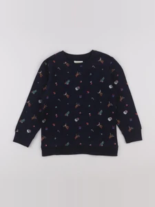 Vertbaudet - sweat bleu - 8 ans
