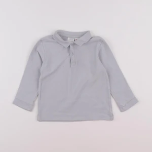 Zara - polo bleu - 2/3 ans