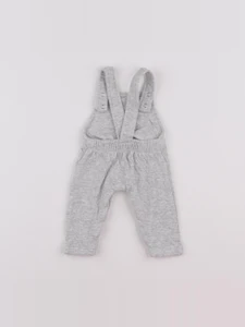 Vertbaudet - salopette gris - 1 mois
