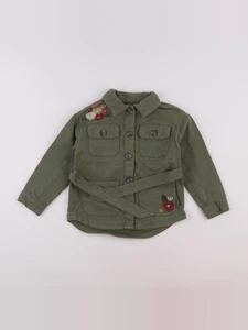 Vertbaudet - veste vert - 6 ans