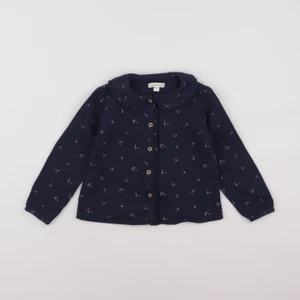 Vertbaudet - blouse bleu - 4 ans