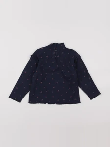 Vertbaudet - sous-pull bleu - 4 ans