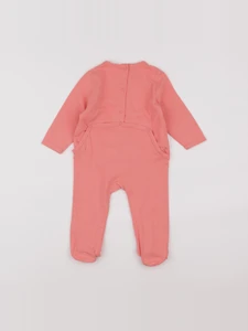 Vertbaudet - pyjama coton rose - 9 mois