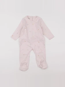 Vertbaudet - pyjama coton rose - 12 mois