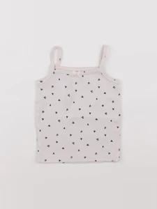 Vertbaudet - maillot de corps rose - 2 ans