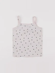 Vertbaudet - maillot de corps rose - 2 ans