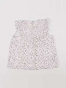 H&M - blouse rose - 12/18 mois
