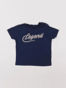 Boutchou - tee-shirt bleu - 24 mois