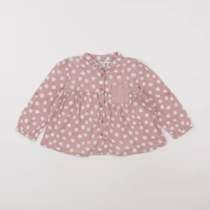 Zara - blouse rose - 12/18 mois