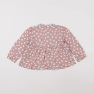 Zara - blouse rose - 12/18 mois