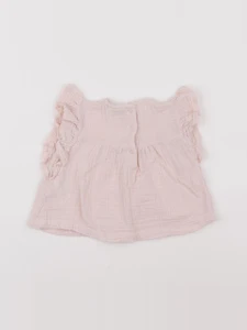 Tape à l'oeil - blouse rose - 6 mois