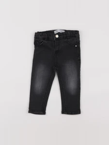 Zara - jean noir - 9/12 mois